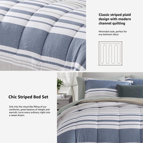 Monbix queen pillowcases 20x30 for neat pillow styling.