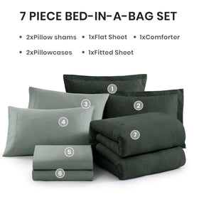 Monbix vacuum-packaged bedding arrives compact and expands to plush loft