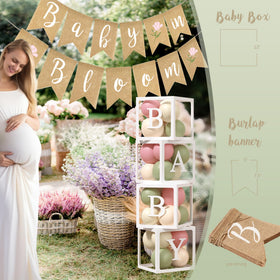 Monnberry mom to be badge signals celebration readiness.