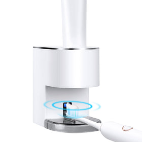 Monstake automatic toothpaste dispenser wall-mount front view for hands-free dosing.