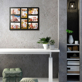 Mont Pleasant acrylic front protects photos with crystal clarity.