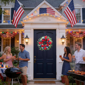 Independence Day home decor ideal for porch and entryway, Montekin.