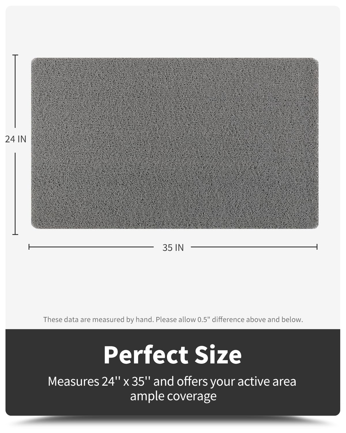 MontVoo phthalate-free mat offers safe, odorless use in homes.