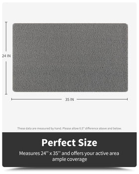 MontVoo phthalate-free mat offers safe, odorless use in homes.