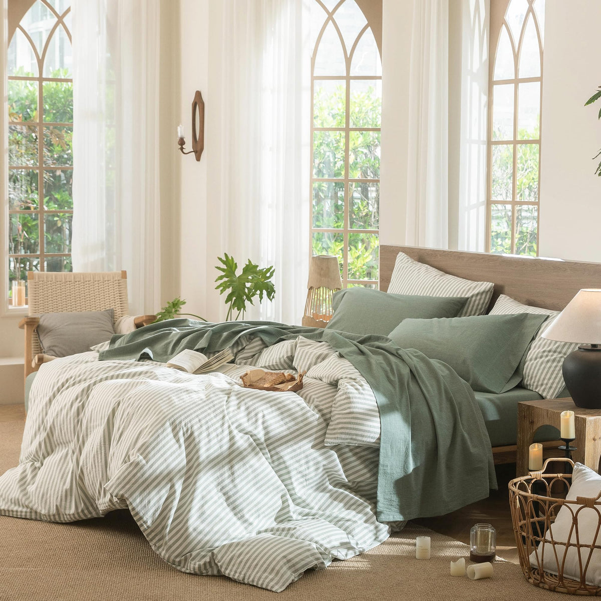 MooMee pillowcases 2-pack in king size for smooth sleep.
