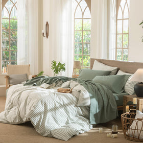 MooMee pillowcases 2-pack in king size for smooth sleep.