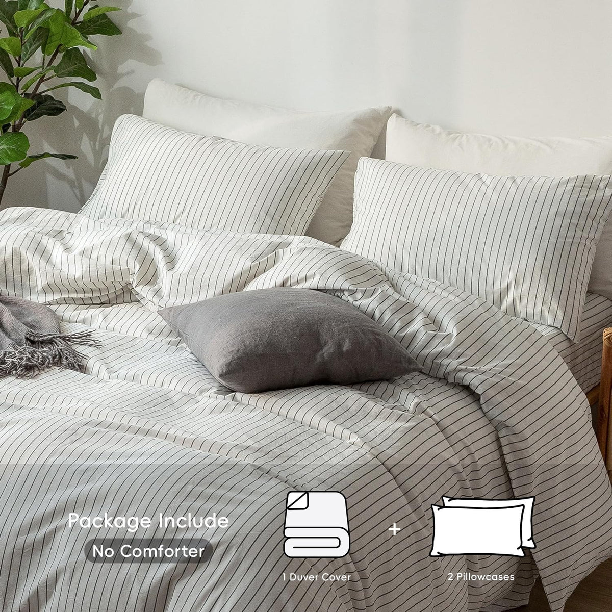 MooMee fabric close-up reveals linen-like texture and soft, resilient surface
