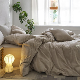 MooMee hidden zip closure on duvet cover for a clean silhouette