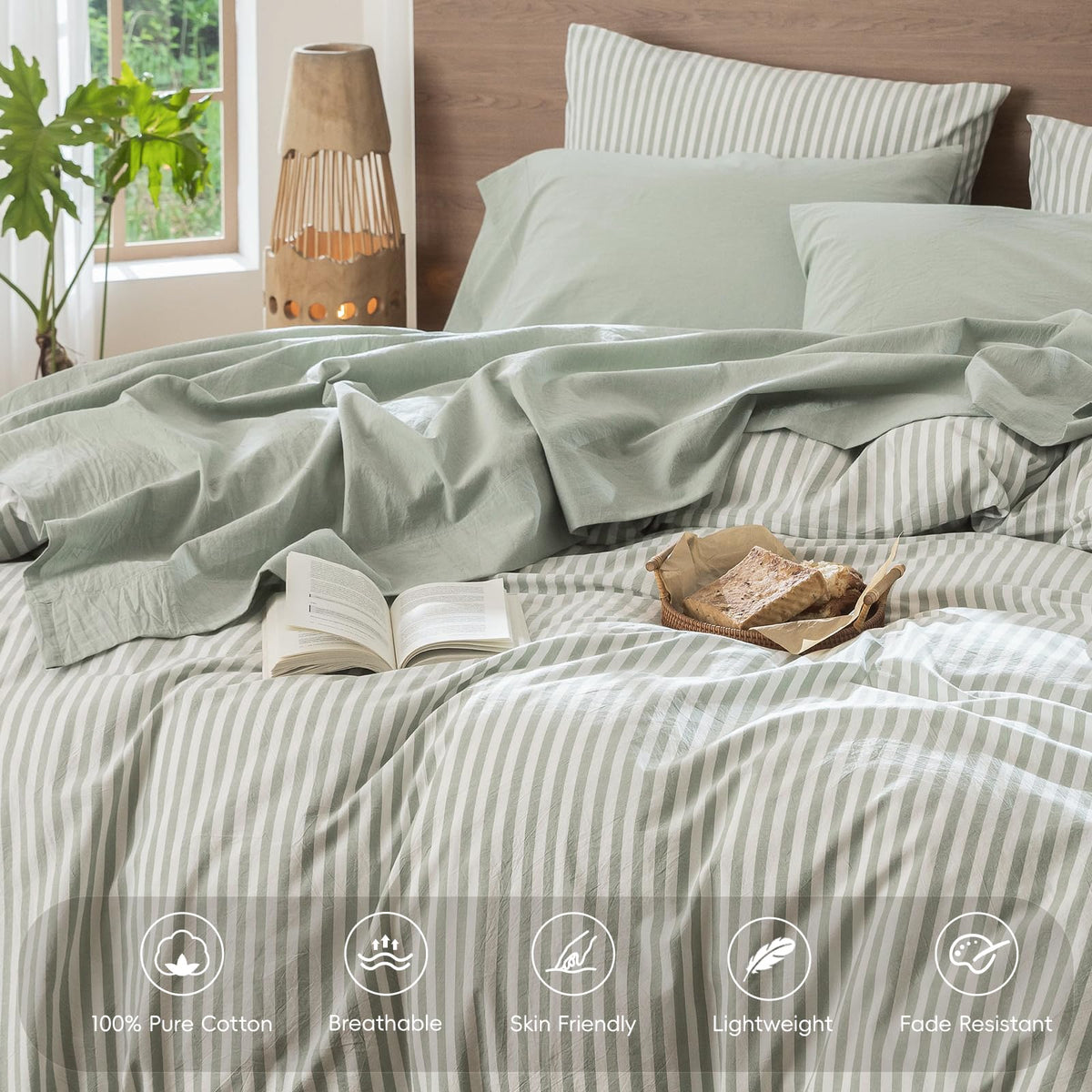 MooMee pillowcases 20x30 pair deliver smooth feel and durable daily use