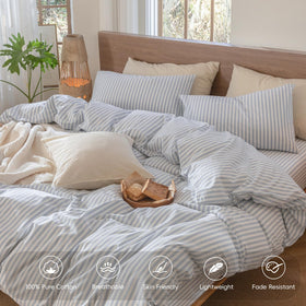 MooMee pillowcases 20x36 with envelope closures for neat pillows.