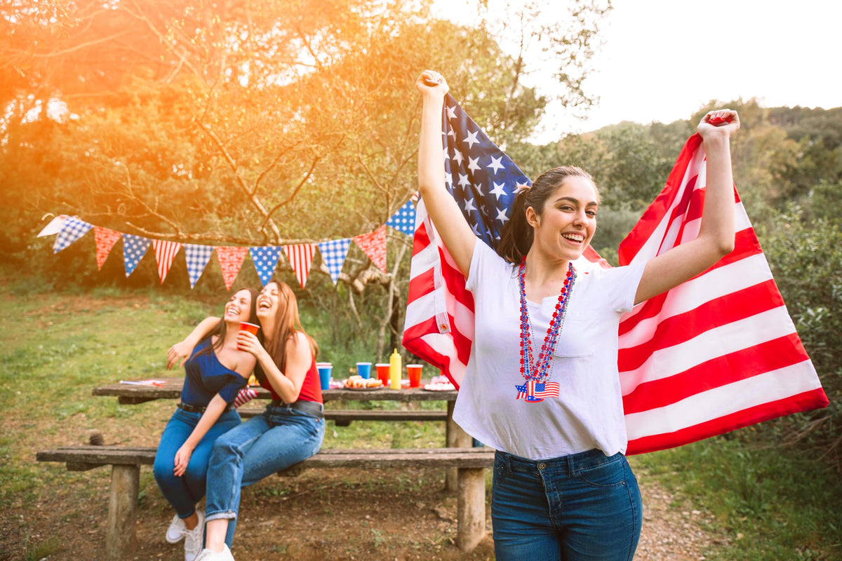 Moon Boat adds festive touch to July 4th events.