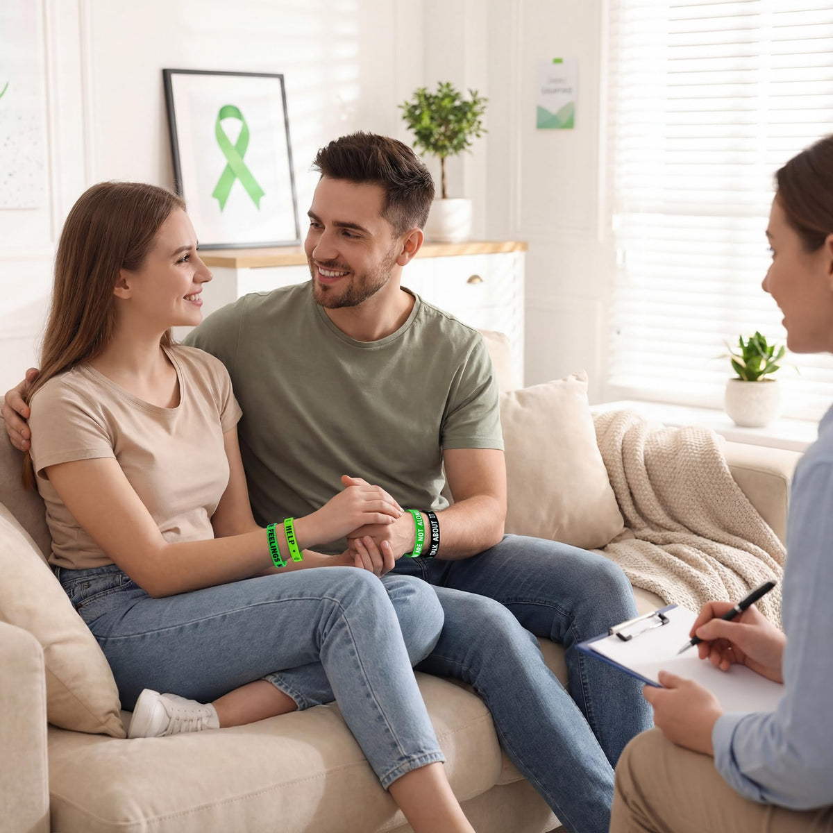 Moon Boat silicone wristbands are soft and comfortable for long wear