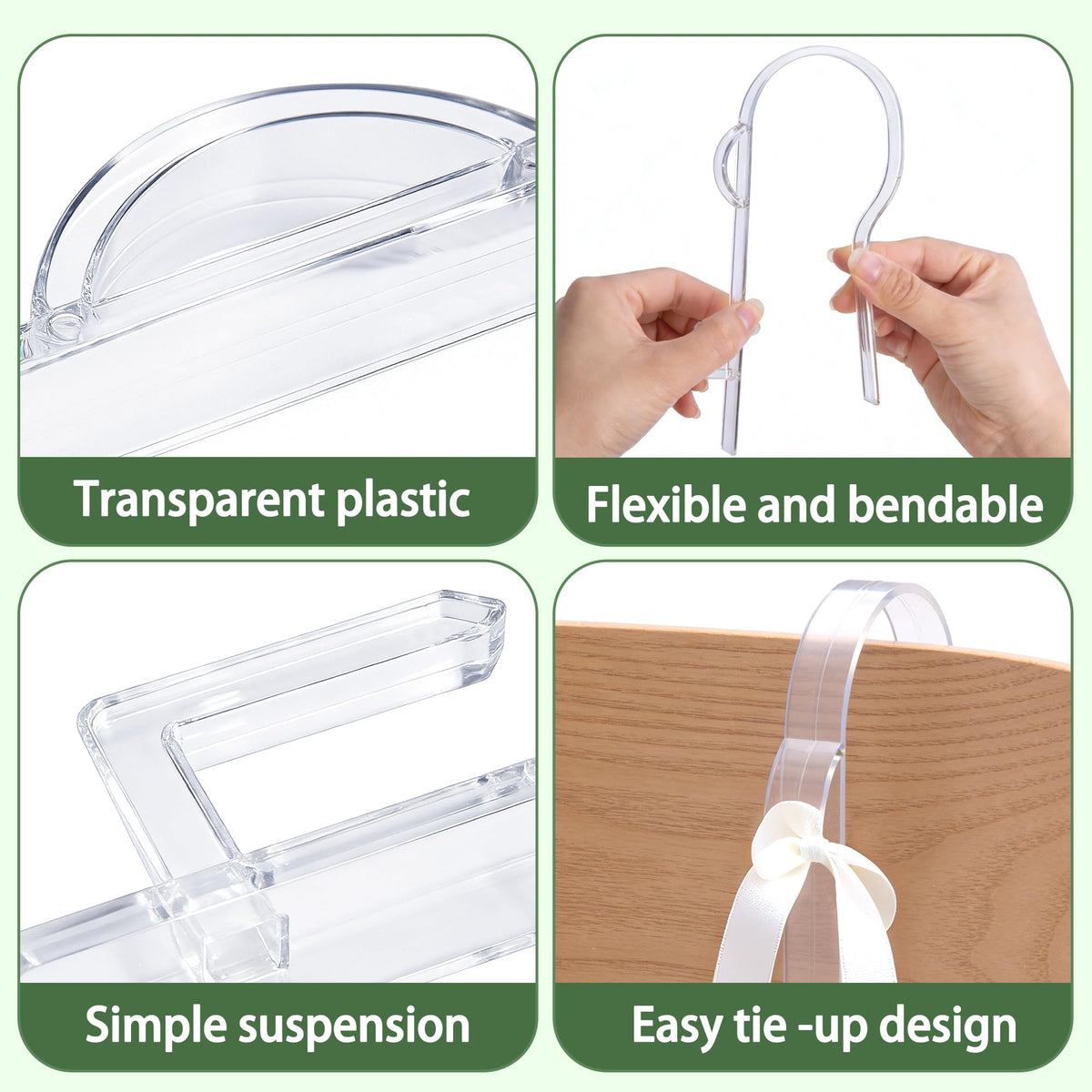 Moonoom bow hooks for ceremony secure wide ribbons with a clean look.