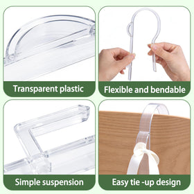 Moonoom bow hooks for ceremony secure wide ribbons with a clean look.