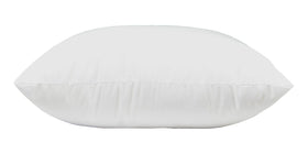 MoonRest down-alternative rectangle insert shows sturdy stitching and lasting shape.