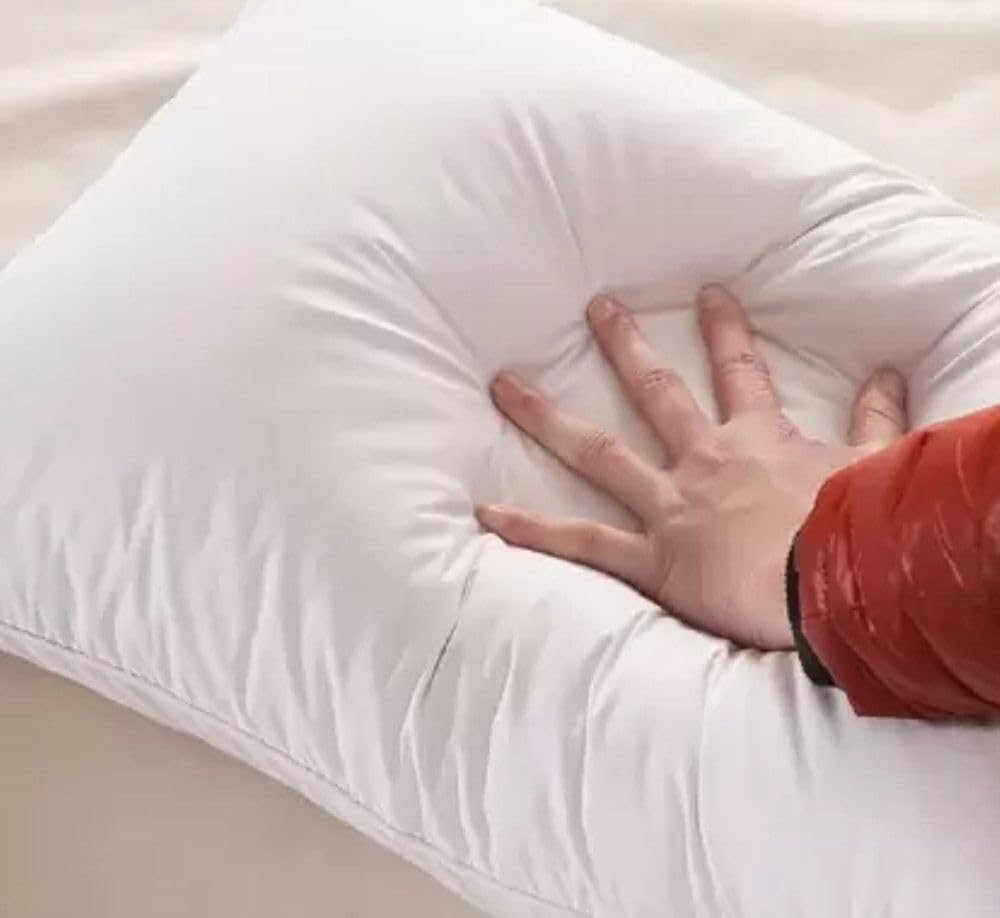 MoonRest pillow on sofa demonstrates fitting with most shams for refreshed decor.