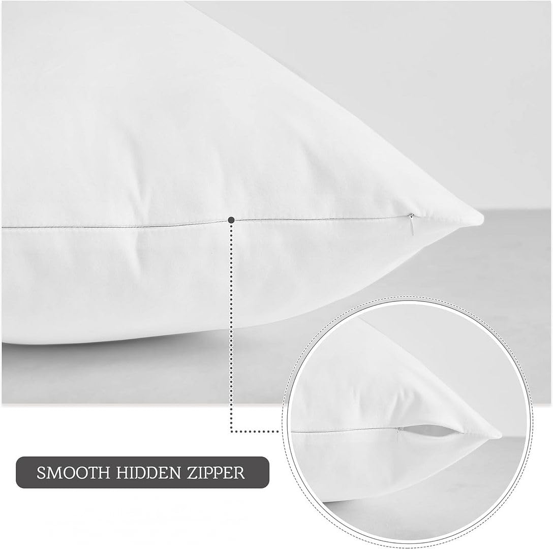 MoonRest Premium Lumbar Pillow Insert fiberfill close-up highlights fluffy, shape-retaining fill