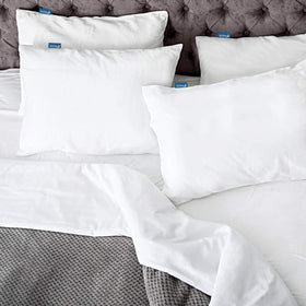 Moonsea king pillow protector heavy-duty zipper provides secure fit