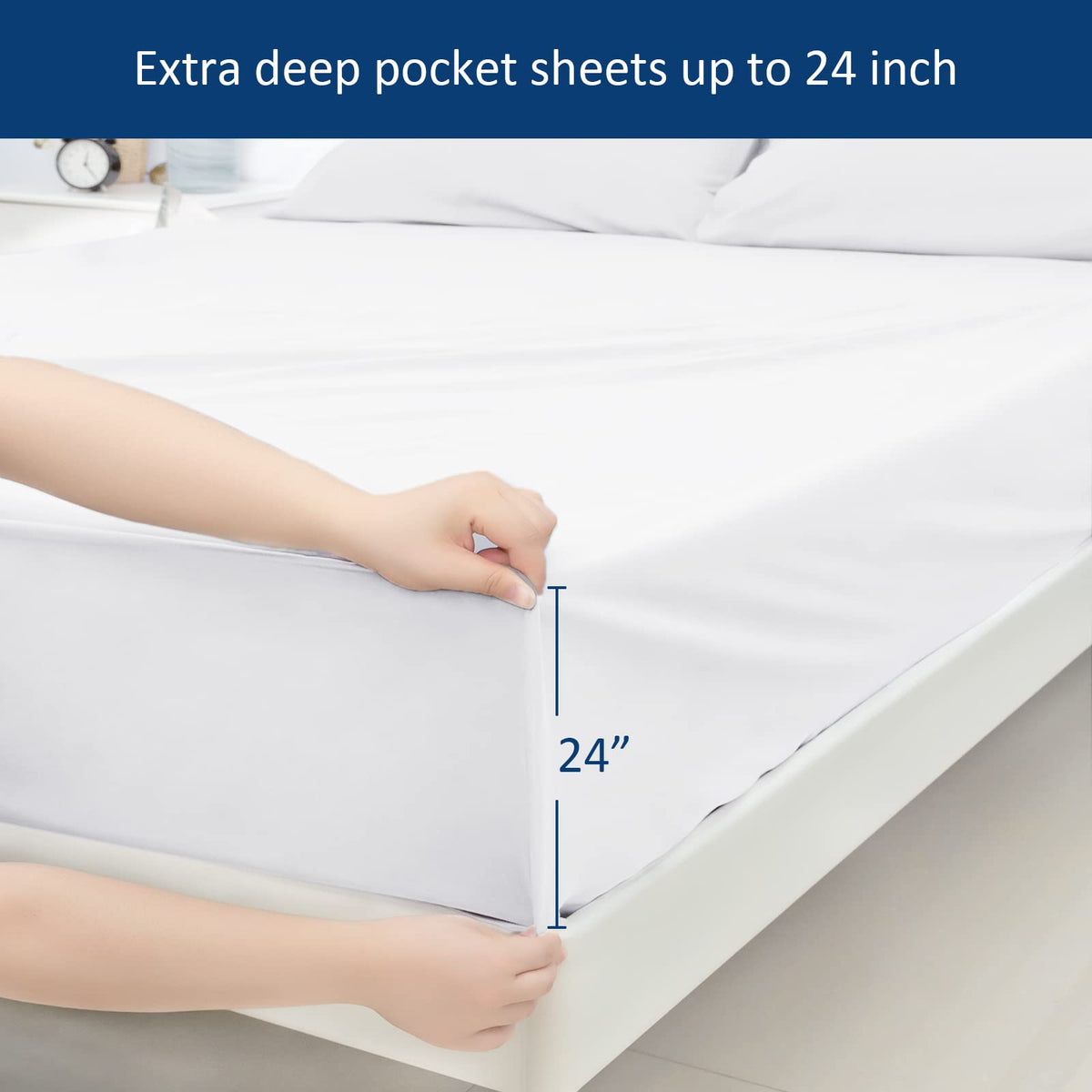 Moonsea microfiber fabric feels soft and breathable for cooler nights.
