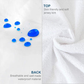 Moonsea ultra-soft terry surface texture for comfortable sleep.