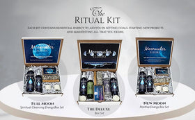 Moonwater Elixirs meditation-ready smudge for focused ritual atmosphere.