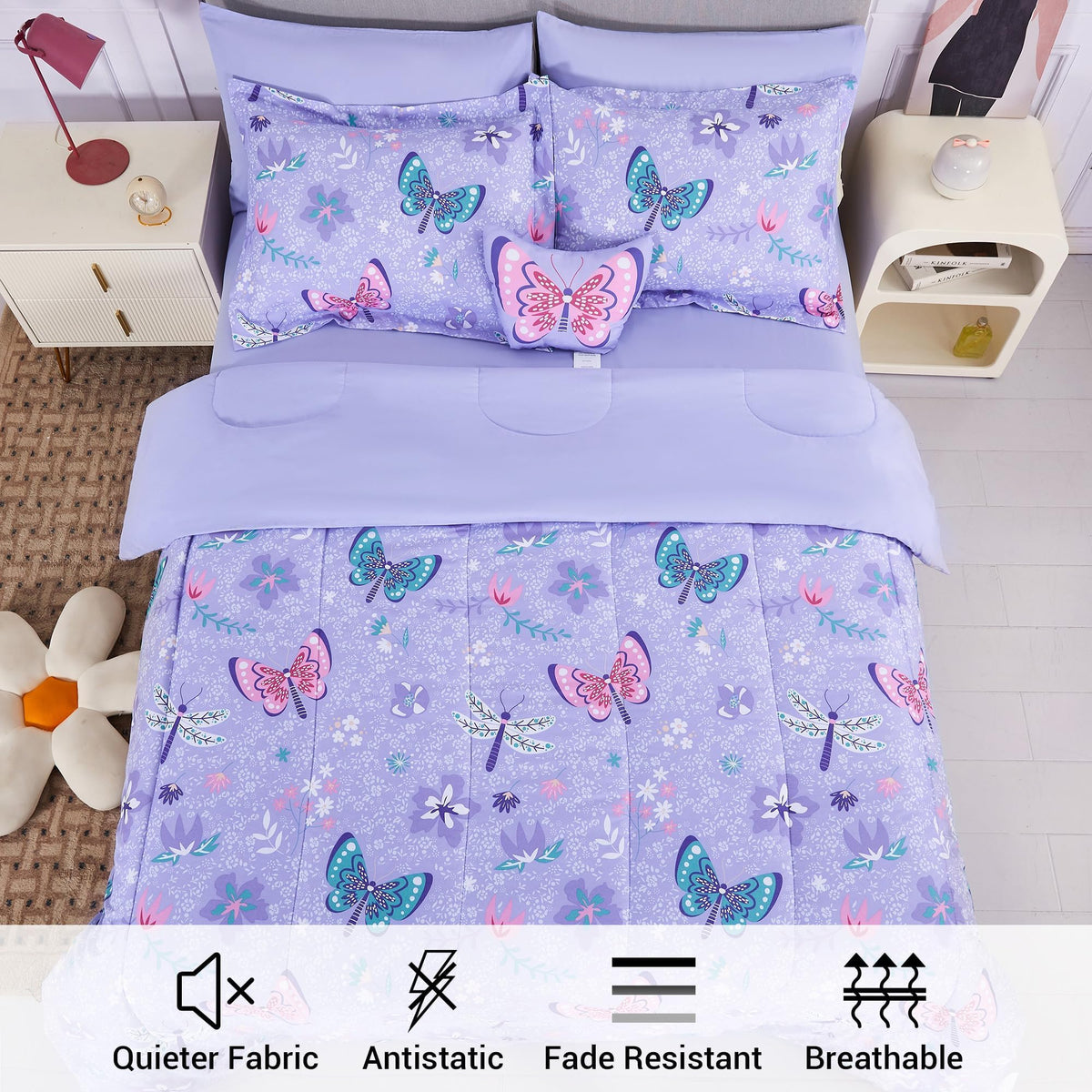 Mooreeke fitted sheet keeps sheets in place all night