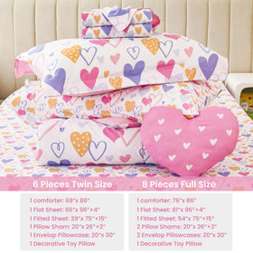Mooreeke pillowcases 20x30 and two shams provide soft, breathable coverage