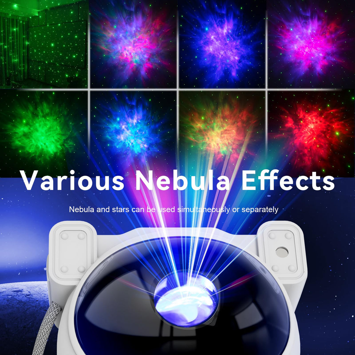 Mooyran Star Projector makes a thoughtful space-themed gift for all ages