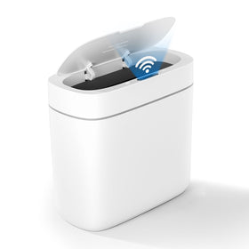 MOPALL automatic motion sensor trash can lid opens hands-free for convenient disposal
