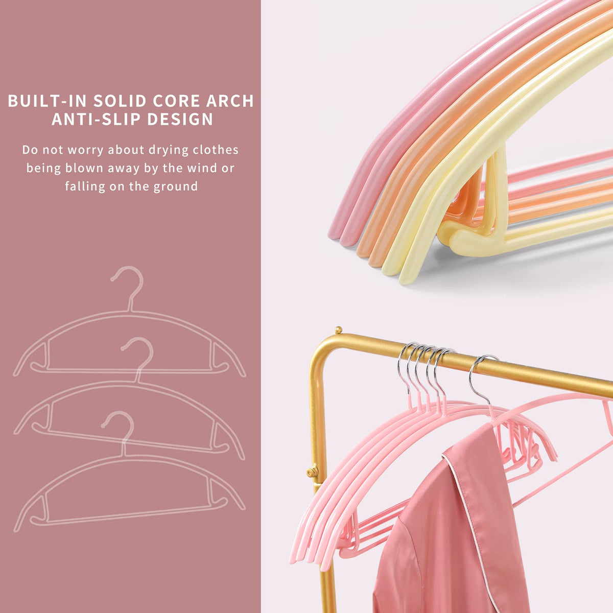 MOPALL closet organization idea hanger keeps outfits neat
