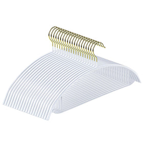 MOPALL 20-pack front view slim hangers for organized closet