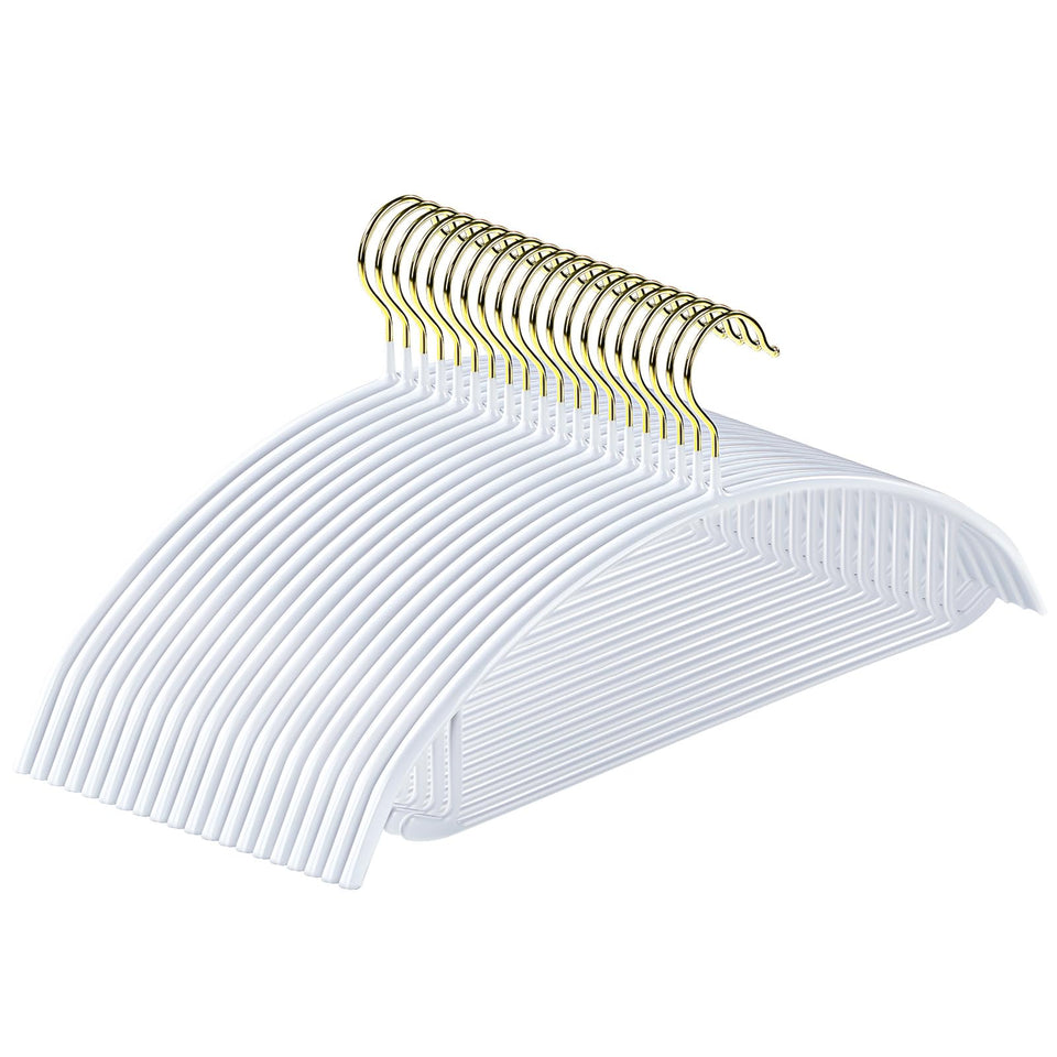 MOPALL 20-pack front view slim hangers for organized closet