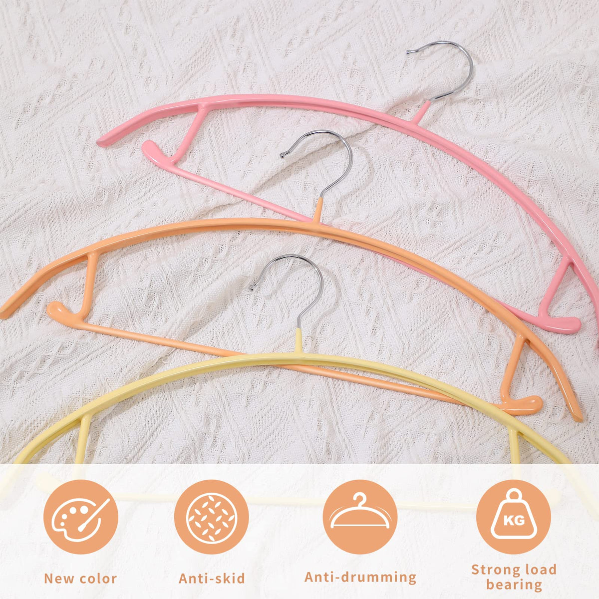 MOPALL durable coat hanger for heavy jackets and winter wear