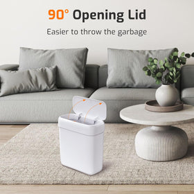 MOPALL trash bag holder holes tidy excess bags for a neat look.
