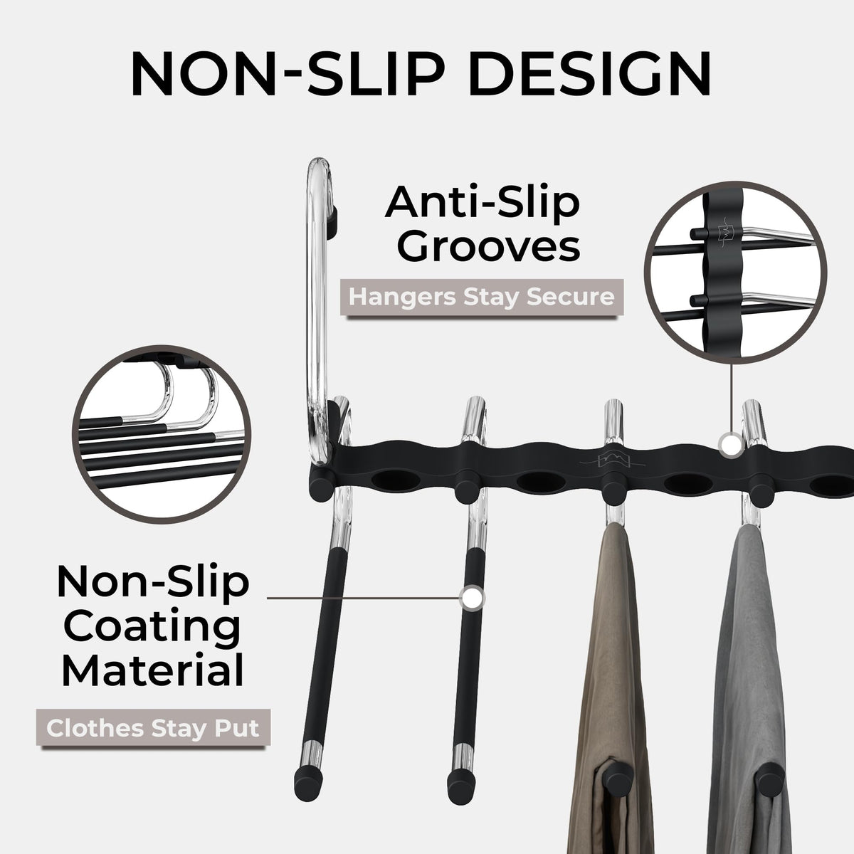 MORALVE capacity up to 20 pants without bending.