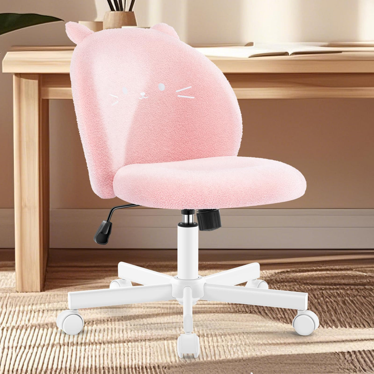 Morkprism compact chair suitable for dorms, bedrooms, and desks.