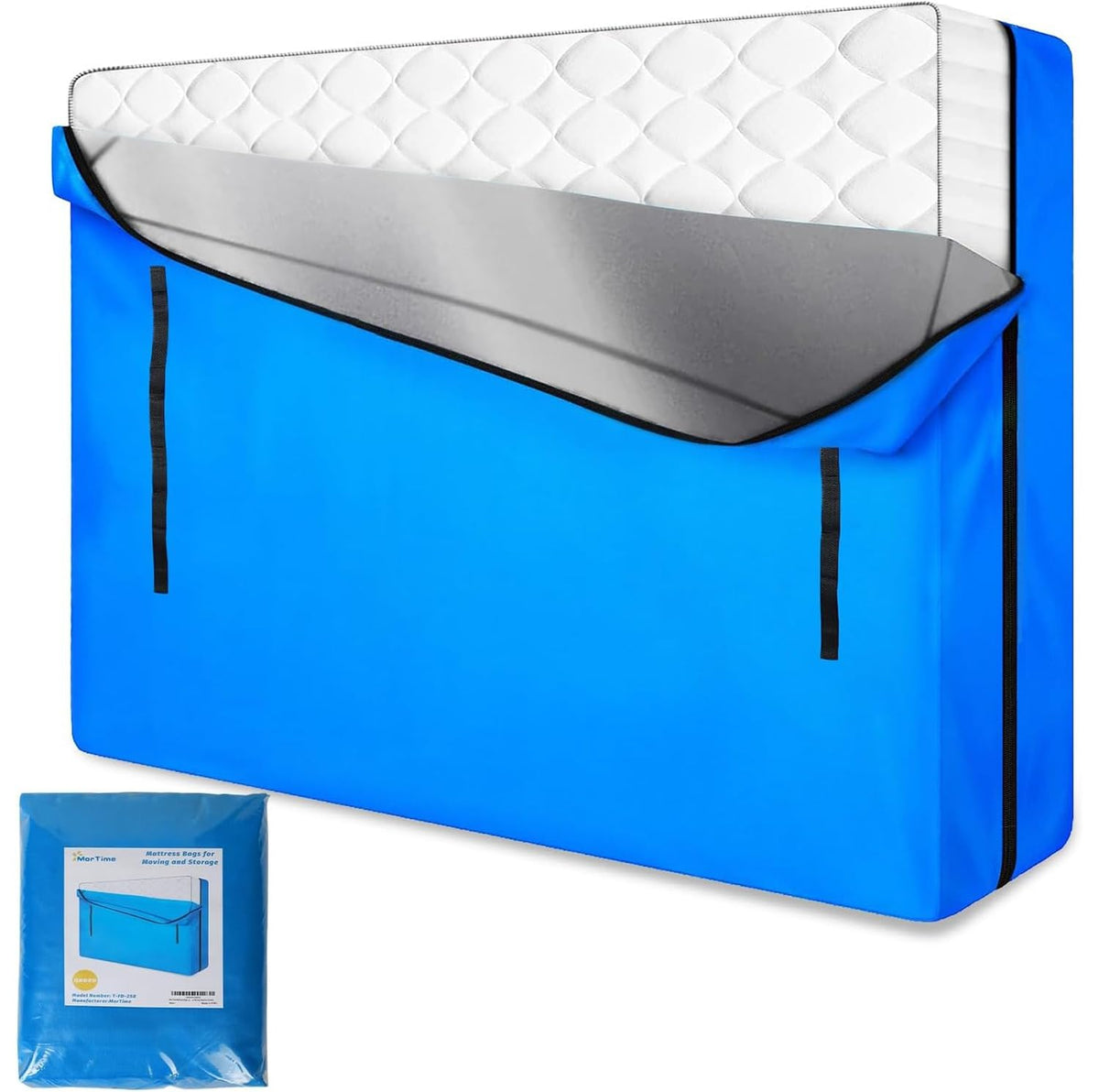 MorTime mattress bag with dustproof protection for moving and storage.