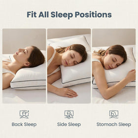 Mosluna pillow queen 20x30 set in elegant gift packaging.