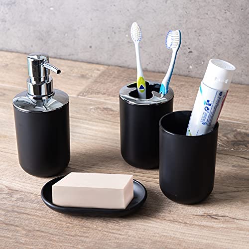 Moss & Stone coordinated design streamlines daily routines at the sink.