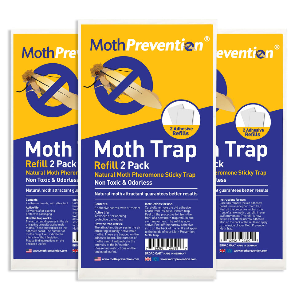 MothPrevention refill packaging shown for easy closet deployment.