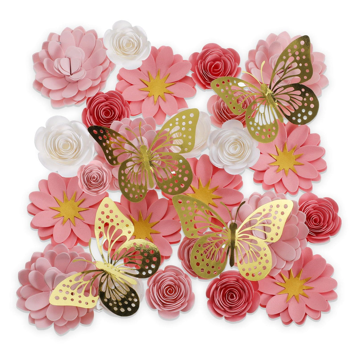 MotiMind graduation cap flower heads add elegant texture for personalized cap decor.