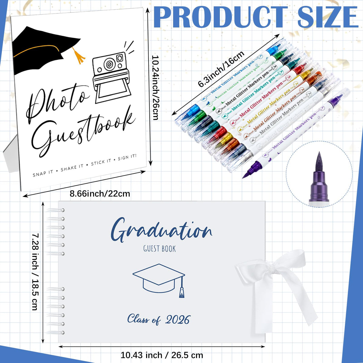 MotiMind wooden graduation photo sign stands sturdy for indoor or outdoor display.