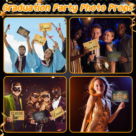Motiskyy waterproof prom props endure celebrations without fading.