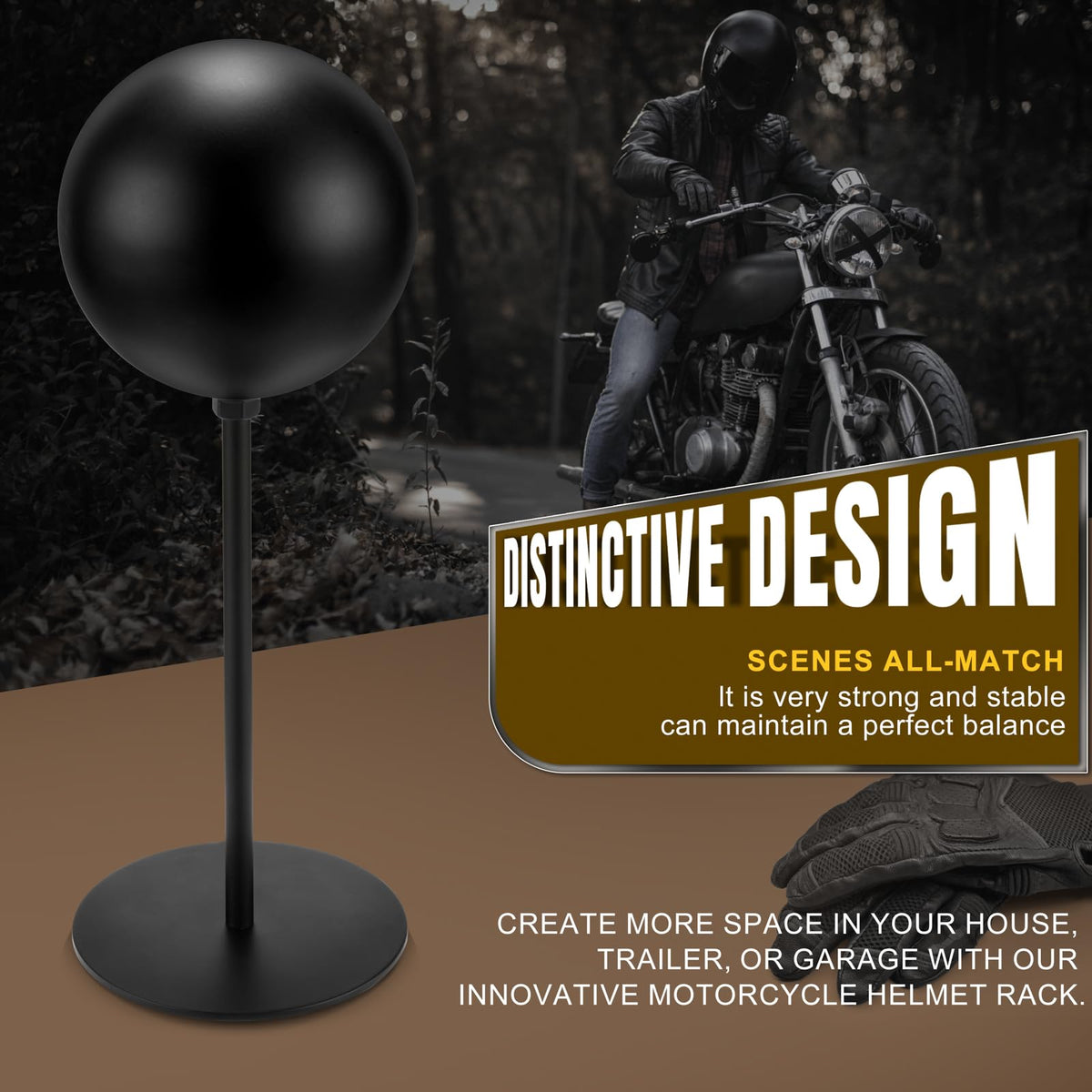 Durable finish resists rust and wear for long-term use.