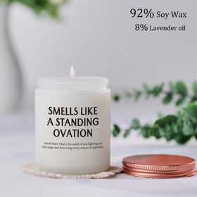 MOTVZC musician candle highlighting a unique performer gift