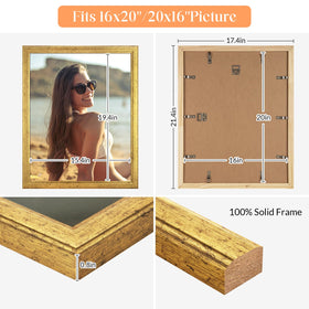 MOUDAMION clear plexiglass front protects memories while preserving clarity.