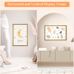 MOUDAMION ornate natural gold finish adds warm elegance to any wall.