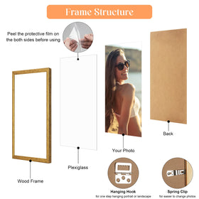 MOUDAMION wall-mount ready design offers flexible gallery placement.