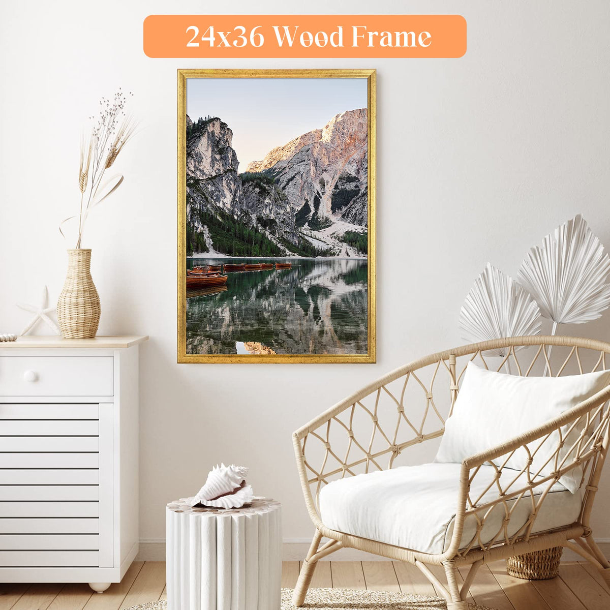 MOUDAMION 36x24 horizontal frame for landscape art