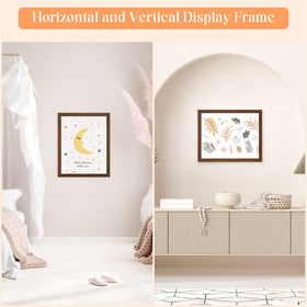 MOUDAMION wood frame 20x16 for horizontal wall display